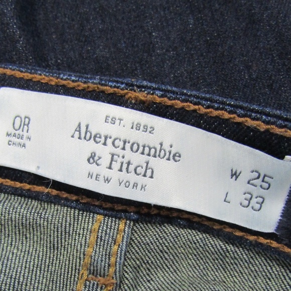Abercrombie & Fitch The A&F Boot Dark Wash Jeans - Picture 5 of 6